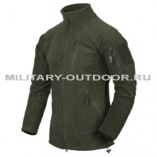 Helikon-Tex Alpha Tactical Grid Fleece Jacket Olive Green